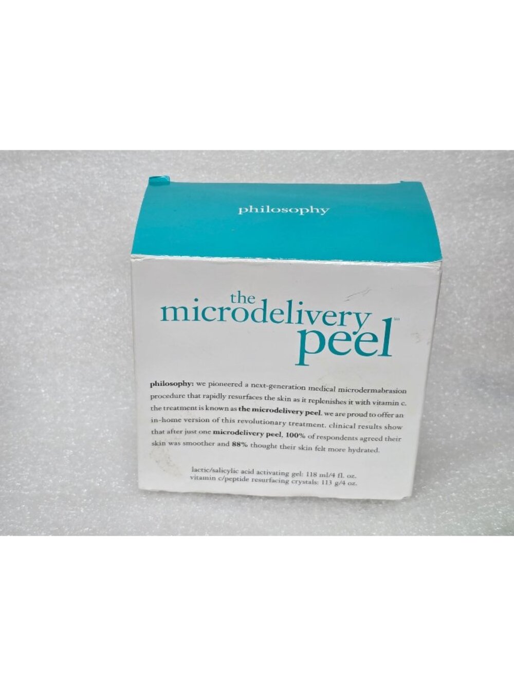 Philosophy The Microdelivery Peel Vitamin C Peptide Resurfacing Crystal Gel Set